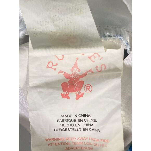 Rubies Girls Dorothy Costume Dress Size 4 Blue Wizard of Oz Party Outfit - Picture 5 of 13